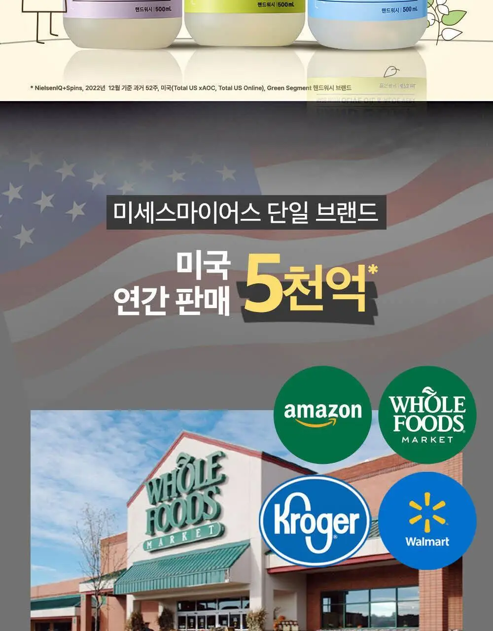 [신규런칭] 미세스마이어스 핸드워시 500ml 3종 택1 (라벤더/레몬버베나/레인워터) 상세페이지 2